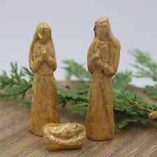 Mini Paper Pulp Holy Family