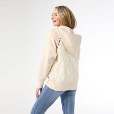 CC Lily Quilted Jacket With Hood