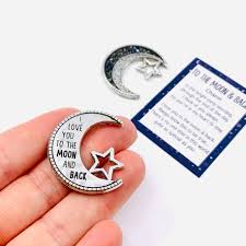 Wise To The Moon & Back Charm