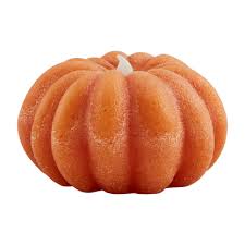 Mudpie Flameless Pumpkin Candles