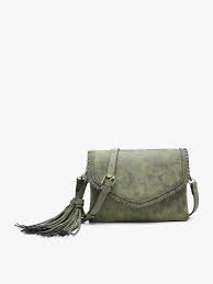 JC Sloane Suede Crossbody