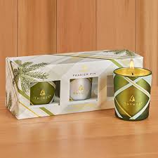 Thymes Frasier Fir Aromatic Votive Trio