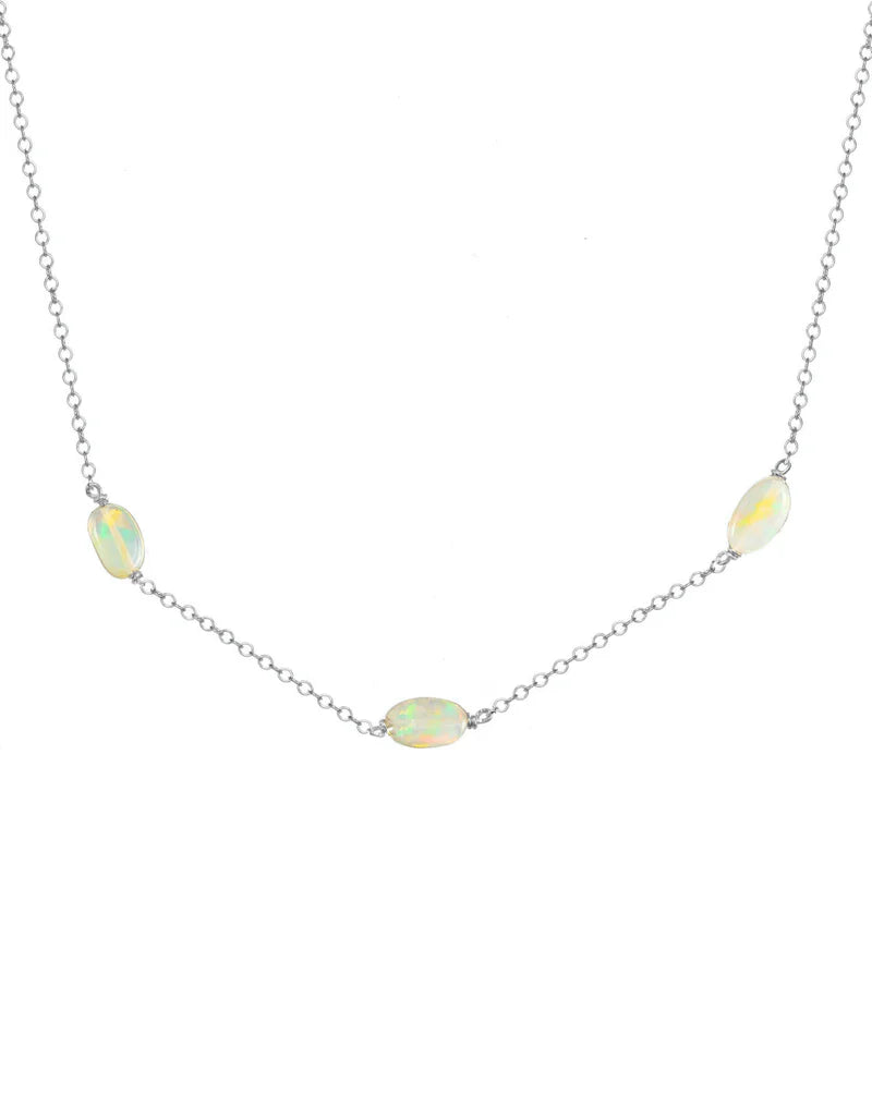 Erin Fire Opal Necklace