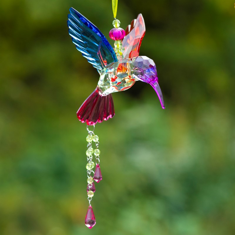 Acrylic Hummingbird and Robin Suncatchers - ZAER