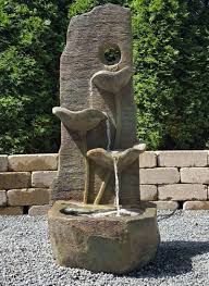 H Cascading Lilies Fountain