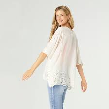 CC Luna Poncho With Embroidery