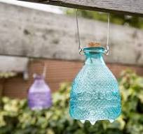 Wasp Trap Hobnail Glass - Esschert