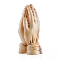 Olivewood Praying Hands