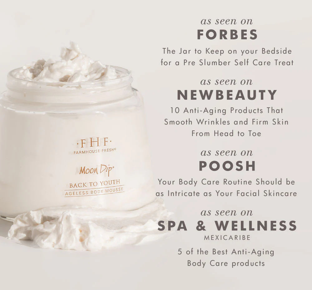 FHF Sugar Moon Dip Ageless Body Mousse