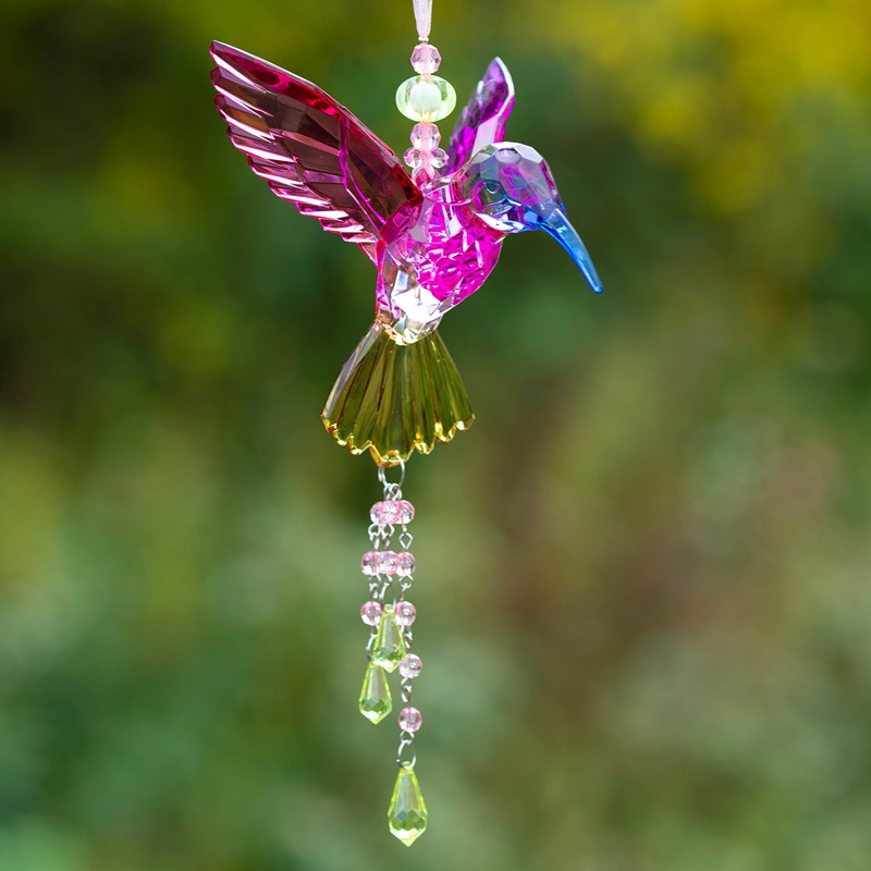 Acrylic Hummingbird and Robin Suncatchers - ZAER