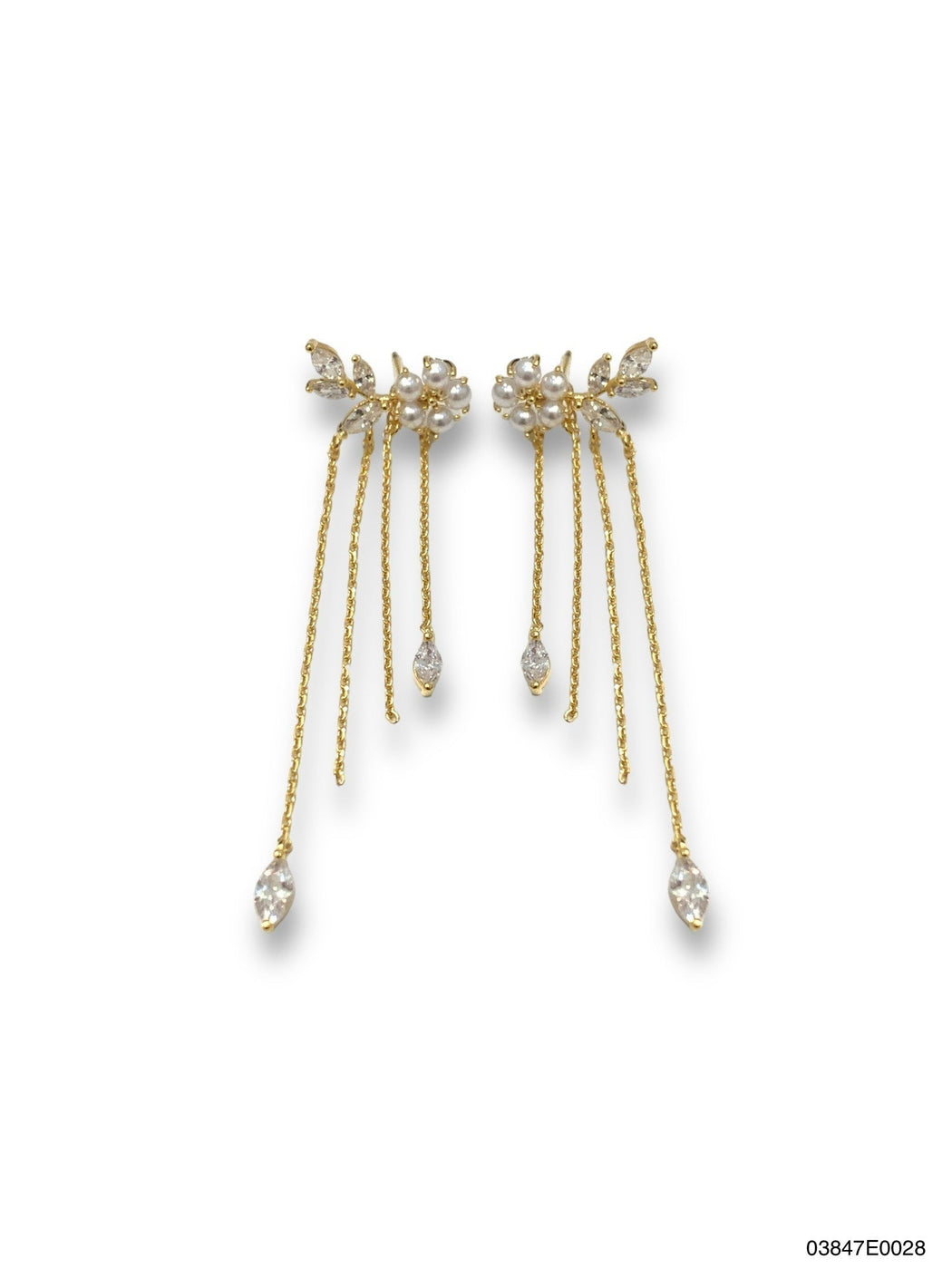 Isadora Chain Drop Earrings