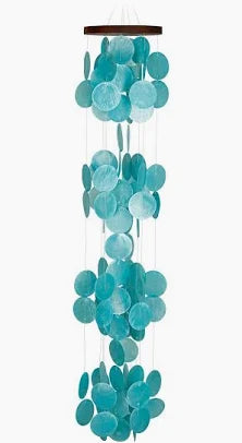 Woodstock Capiz Waterfall Wind Chimes