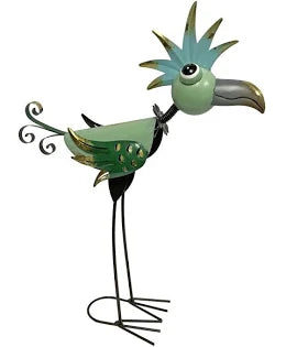 Fun Metal Tropical Bird