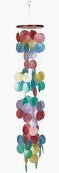 Woodstock Capiz Waterfall Wind Chimes