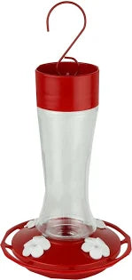 10oz Glass Hummingbird Feeder - NW