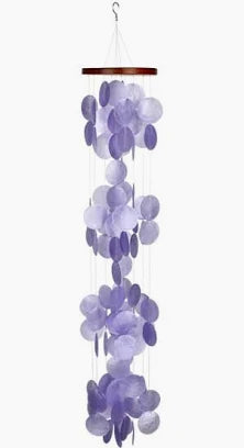 Woodstock Capiz Waterfall Wind Chimes