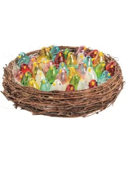 Mudpie Mini Glass Bird Nest