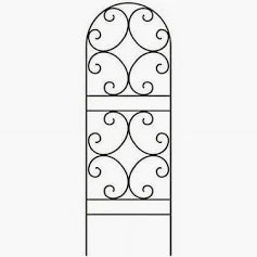 Scroll Trellis Black - Pan