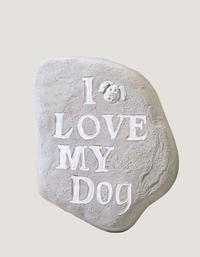 ASC Love My Dog Stone