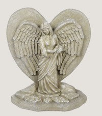ASC Winged Heart Angel Statuary