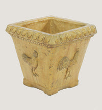 ASC Square Rooster/Hen Planter