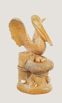 ASC Pelican With Nest Statuary
