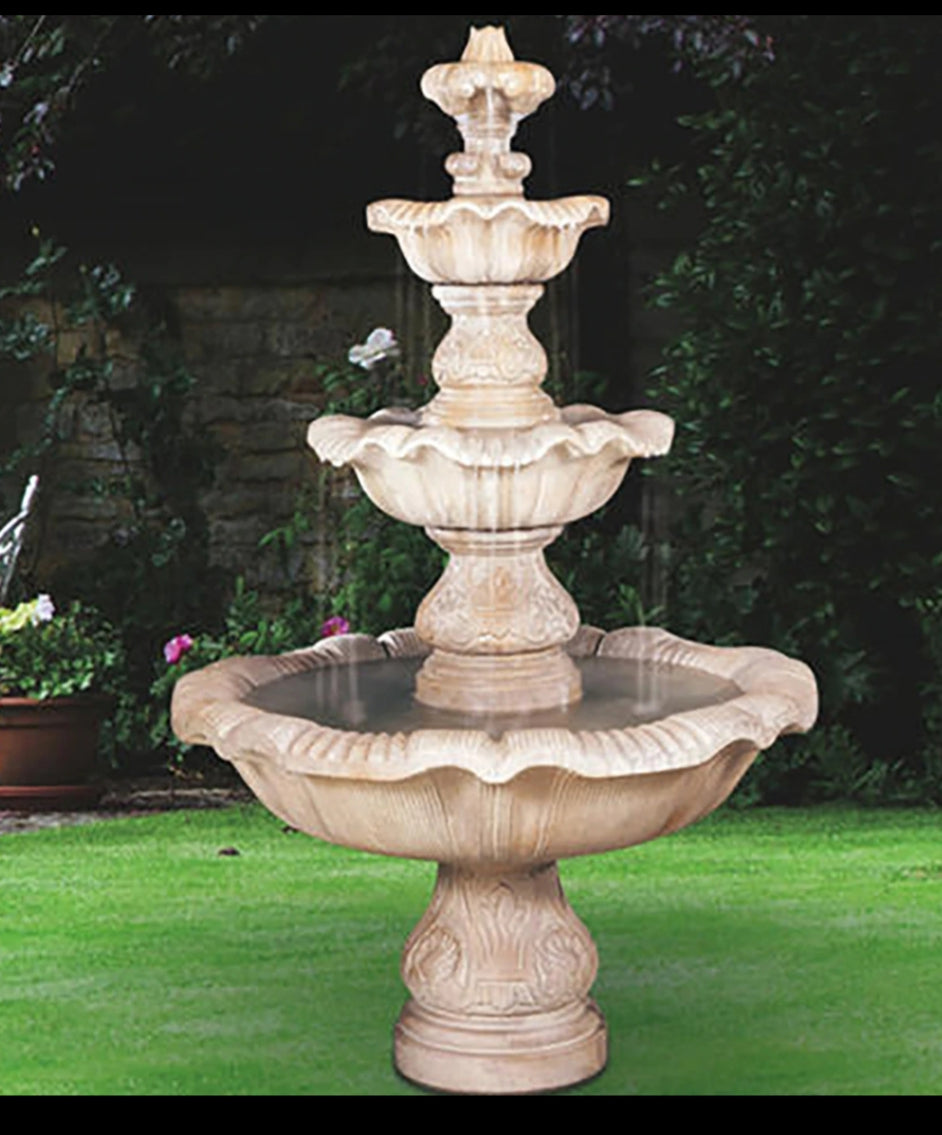 Henri Renaissance Three-tier Fountain