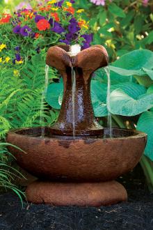 Massarelli Small Clover Leaf Fountain