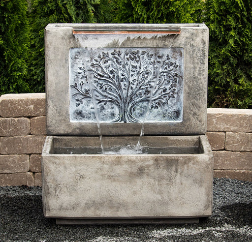 H. Grand Oak Wall Fountain