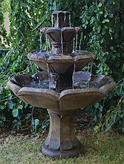 H Montreaux Three-Tier Fountain