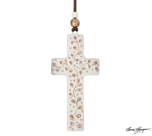 BB Cross With Leaf Pattern