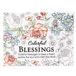 Colorful Blessings Cards