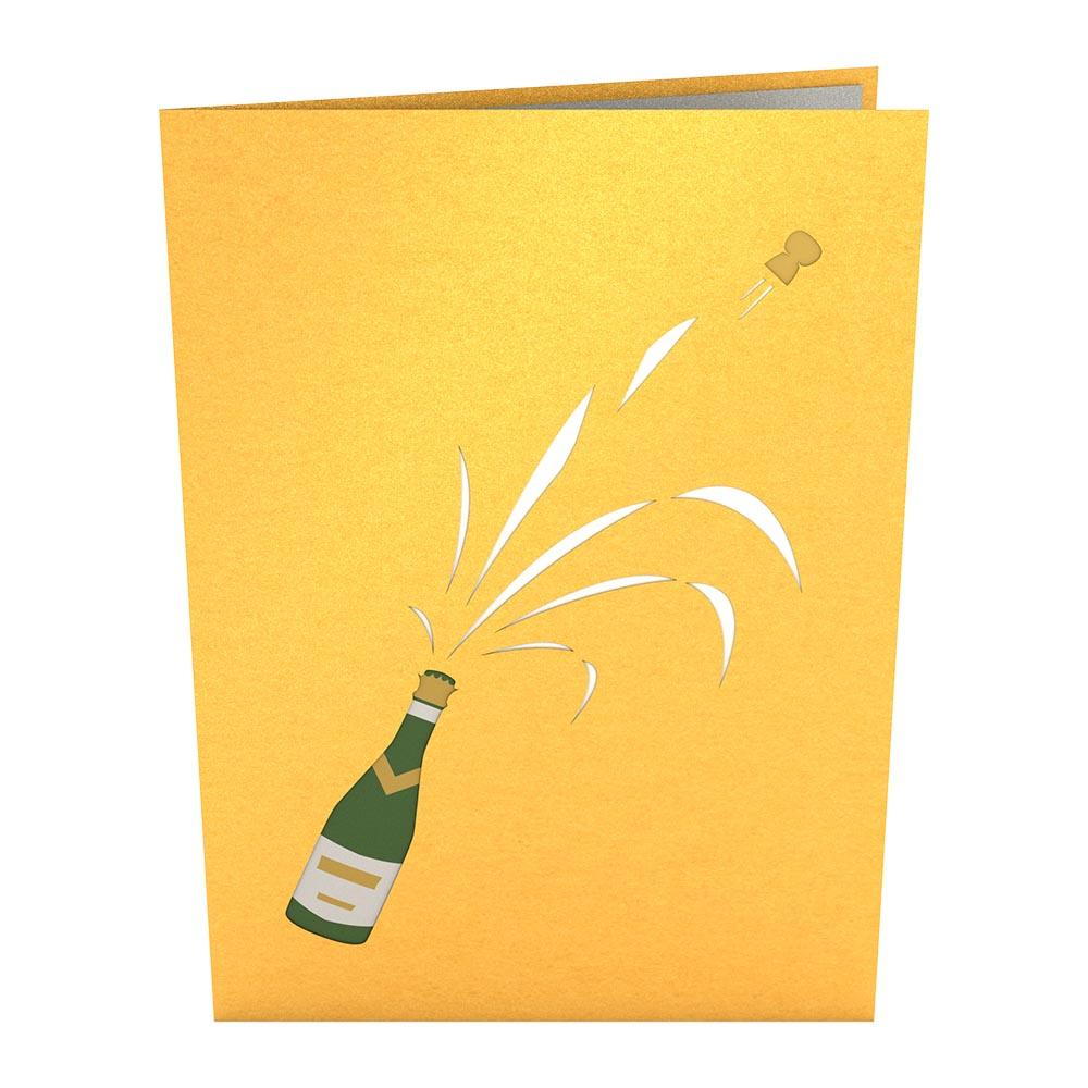 Lovepop Card Champagne Celebration