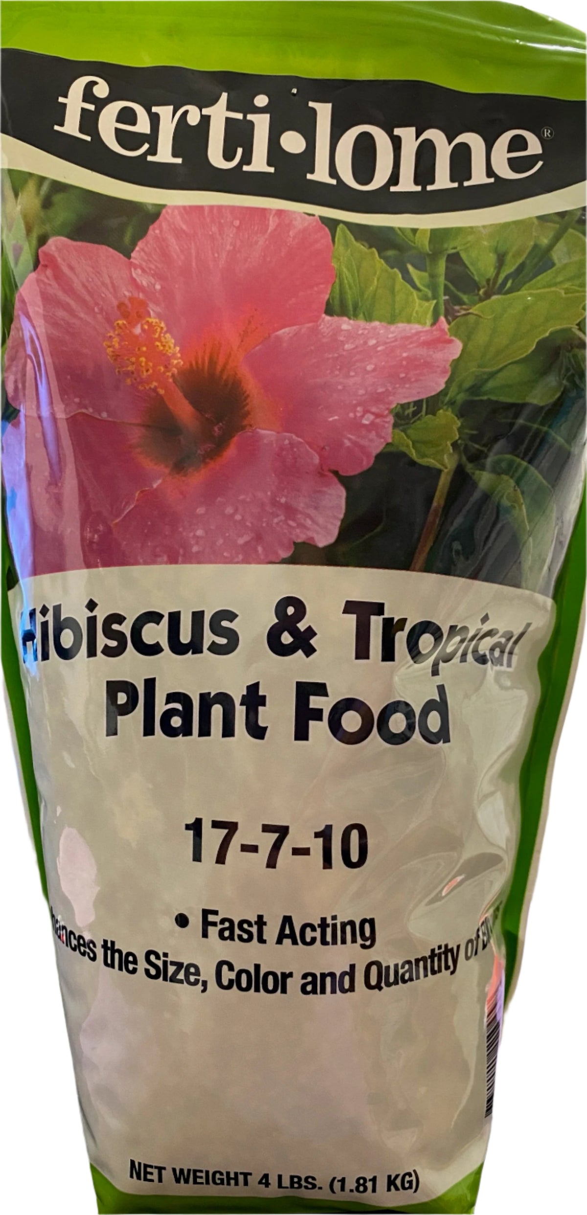 hibiscus plant fertilizer Fertilome 17-7-10 Hibiscus & Tropical Plant Food