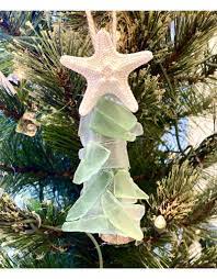 Sea Glass Tree Ornaments