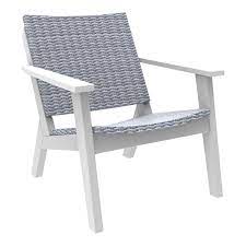 Seaside Casual Mad Diamond Rope Woven Chat Chair