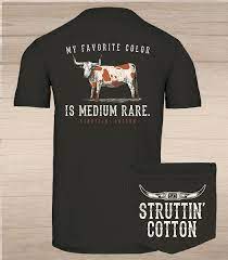 Struttin Cotton Medium Rare Tee