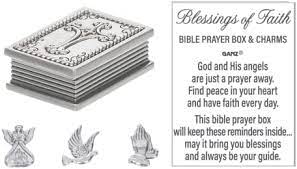 Blessings Of Faith Bible Prayer Box And Charms