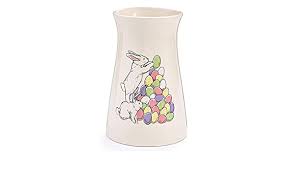BB Bunnies Stacking Colorful Eggs Vase