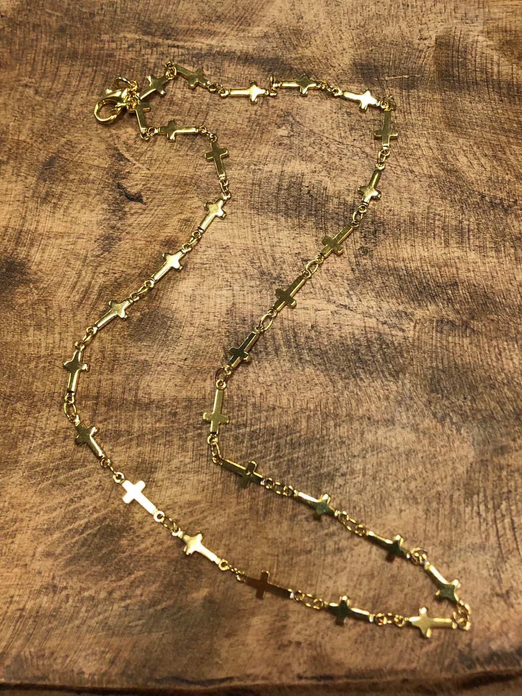 Strutt Cross Chain Necklace