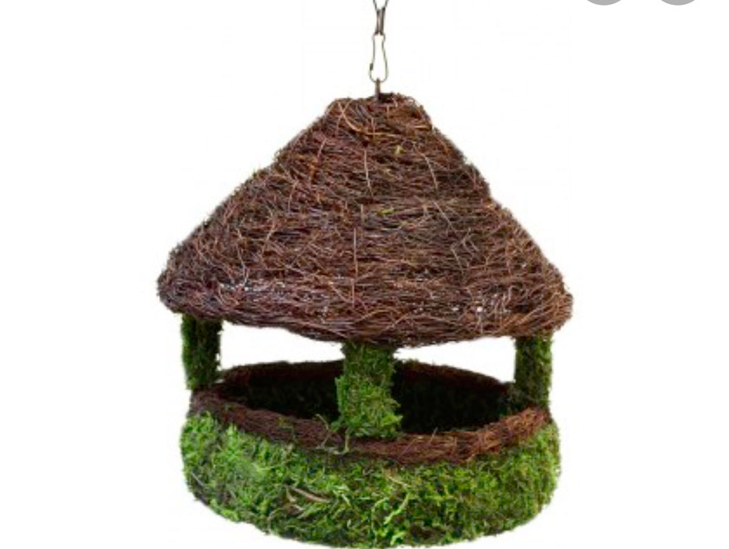 Moss Birdhouse Woven Gazebo