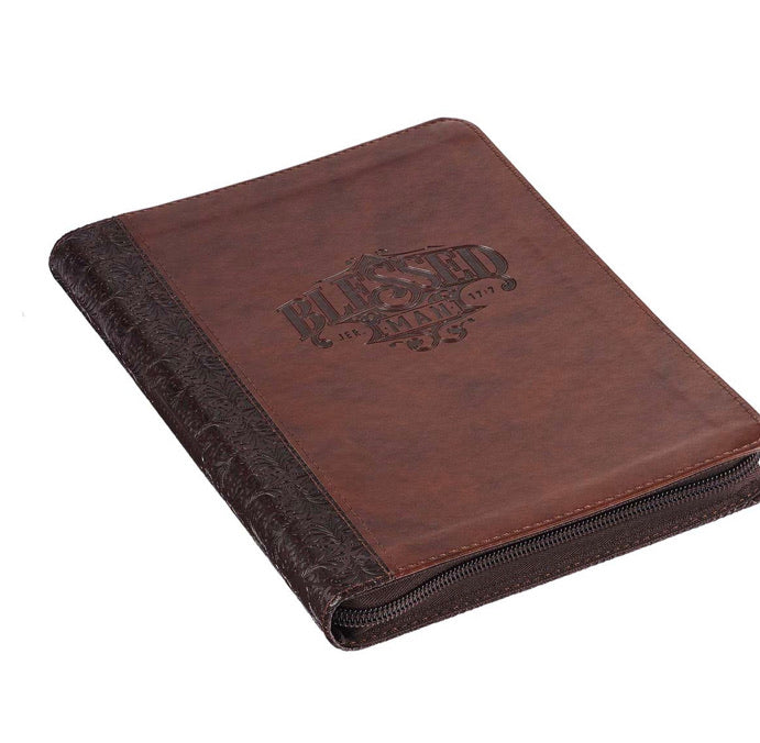CAG Blessed Man Faux Leather Journal
