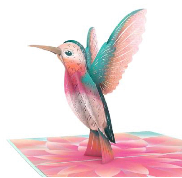 Lovepop Card Lovely Hummingbird
