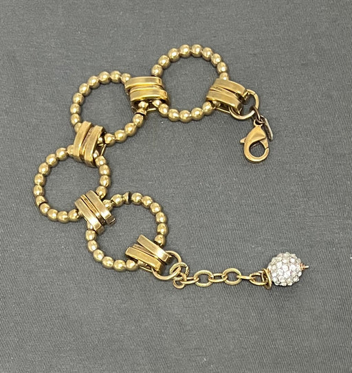 Mark Edge Vintage Bronze Link Bracelet/Necklace