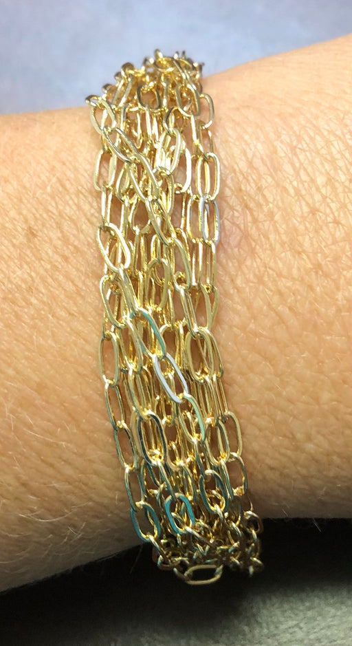 WH Multi Layer Delicate Chain Bracelet