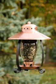 Audubon Copper Finish Lantern Feeder