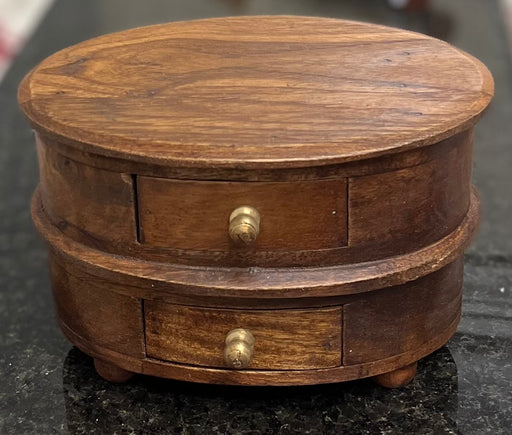 MB Oval Wooden Box
