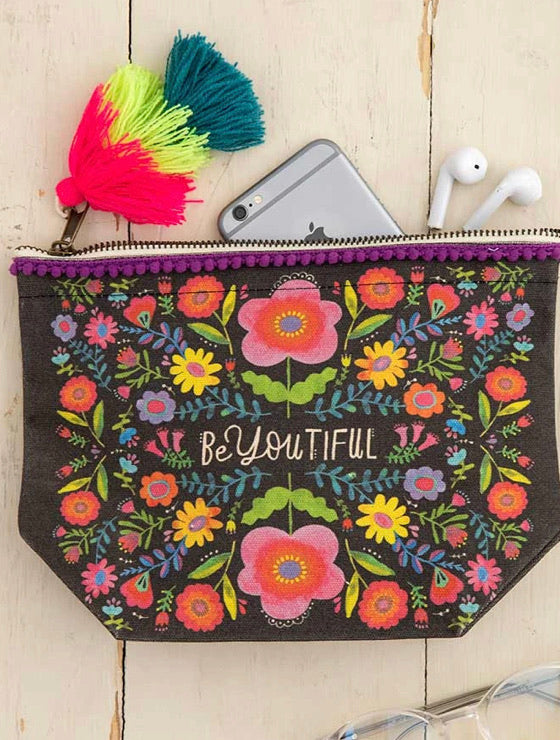 Natural Life Canvas Pouch