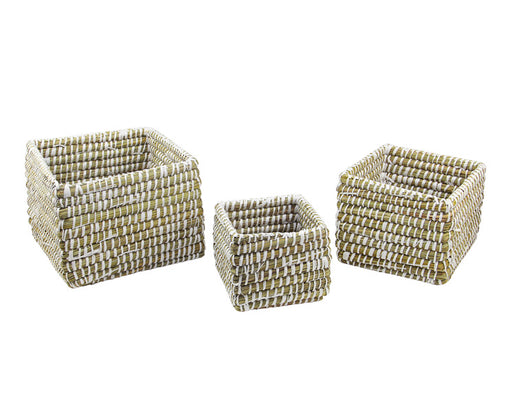 Napa Seagrass Mini square Baskets