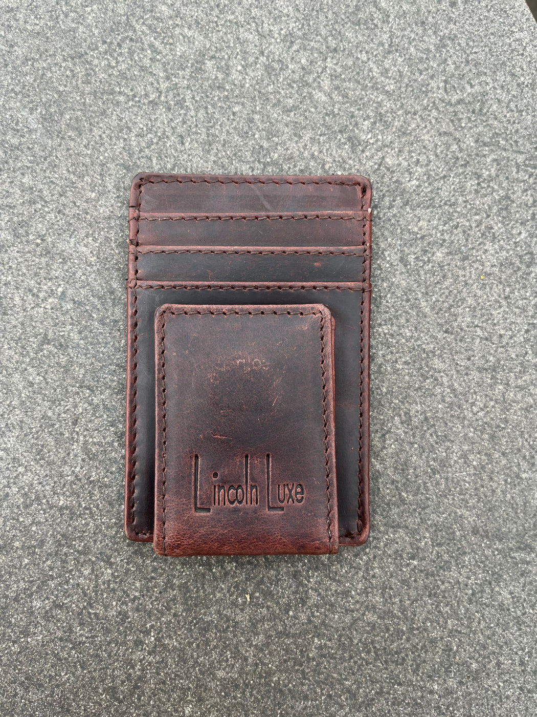 Lincoln Luxe Money Clip Front Pocket Wallet